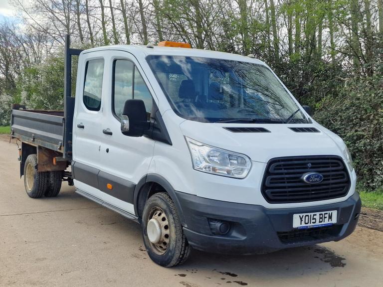 2015 Ford Transit 350 LWB Tipper  Low 100K Miles  Spares Repairs