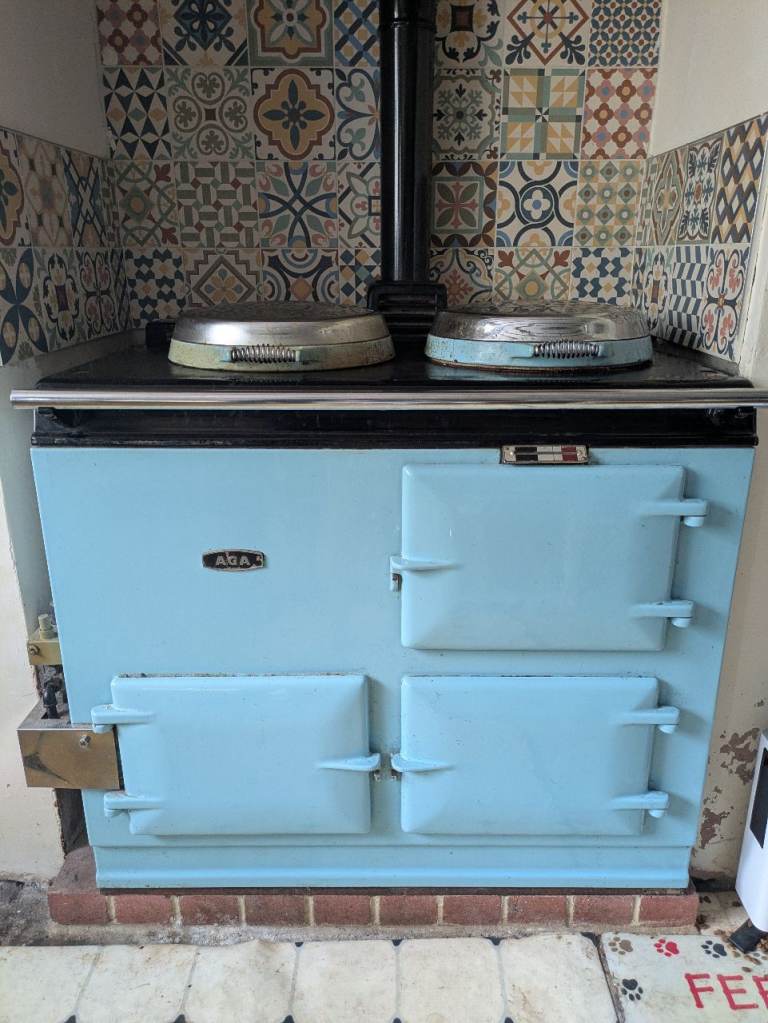 Vintage gas conversion aga 