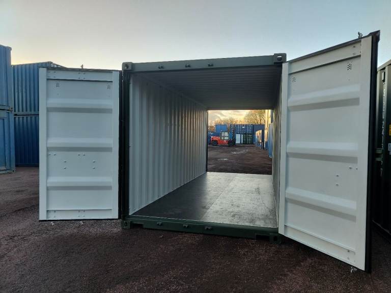 New/One-Trip 20ft Tunnel Shipping Container (SDOU2819815) - £2650 + VAT
