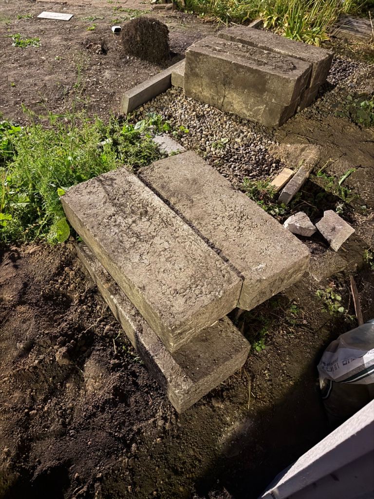 FREE Large Concrete Blocks/Sleepers 