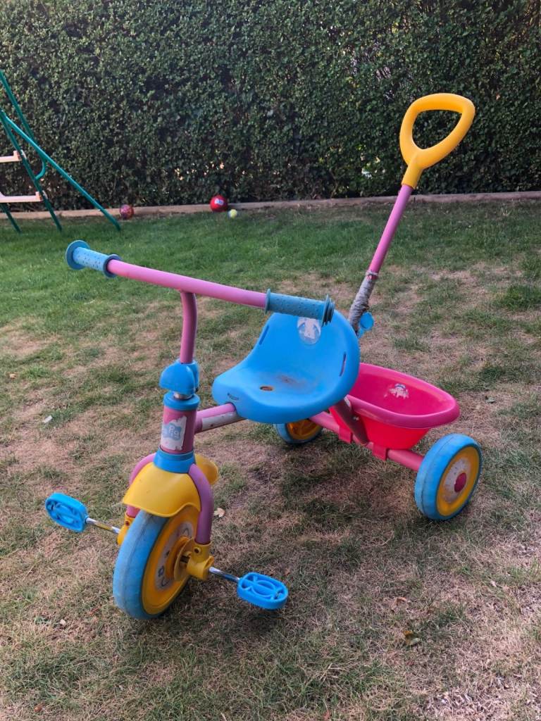 Balance bike and tricycle - Peppa Pig