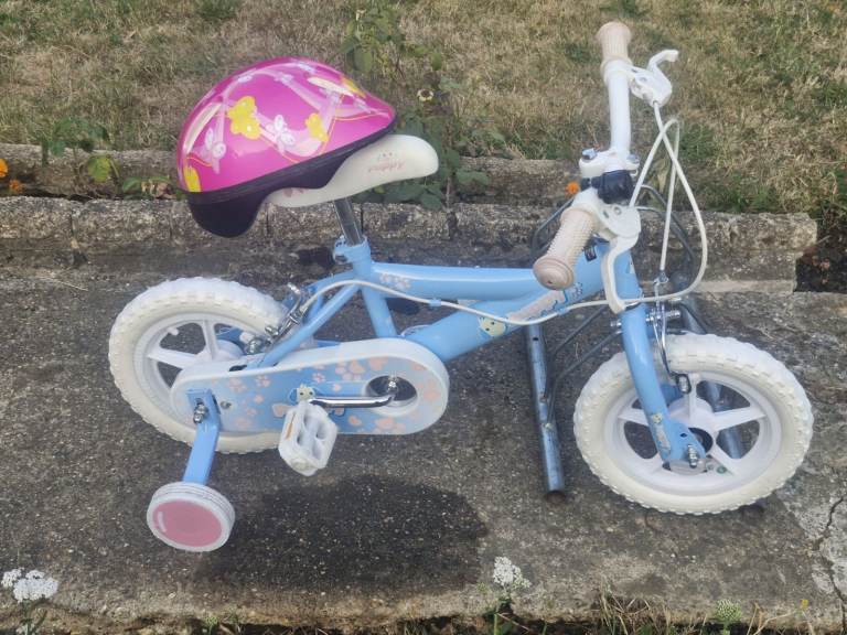 KIDS GIRLS CHILDREN PUPPY 12 INCH WHEELS BIKE BICYCLE