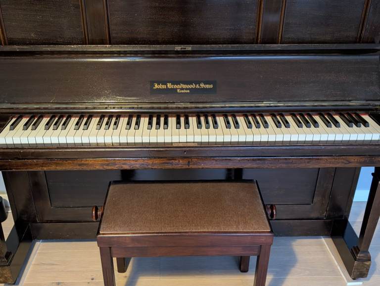 John Broadwood and Sons Upright Piano