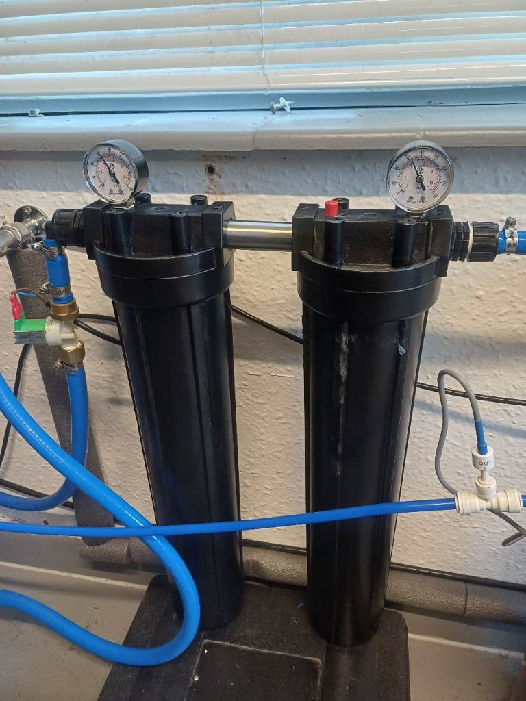 Window Cleaning filter system 