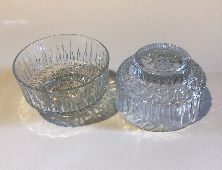 Ravenhead WHITE FIRE 5 X Glass Sundae Dishes
