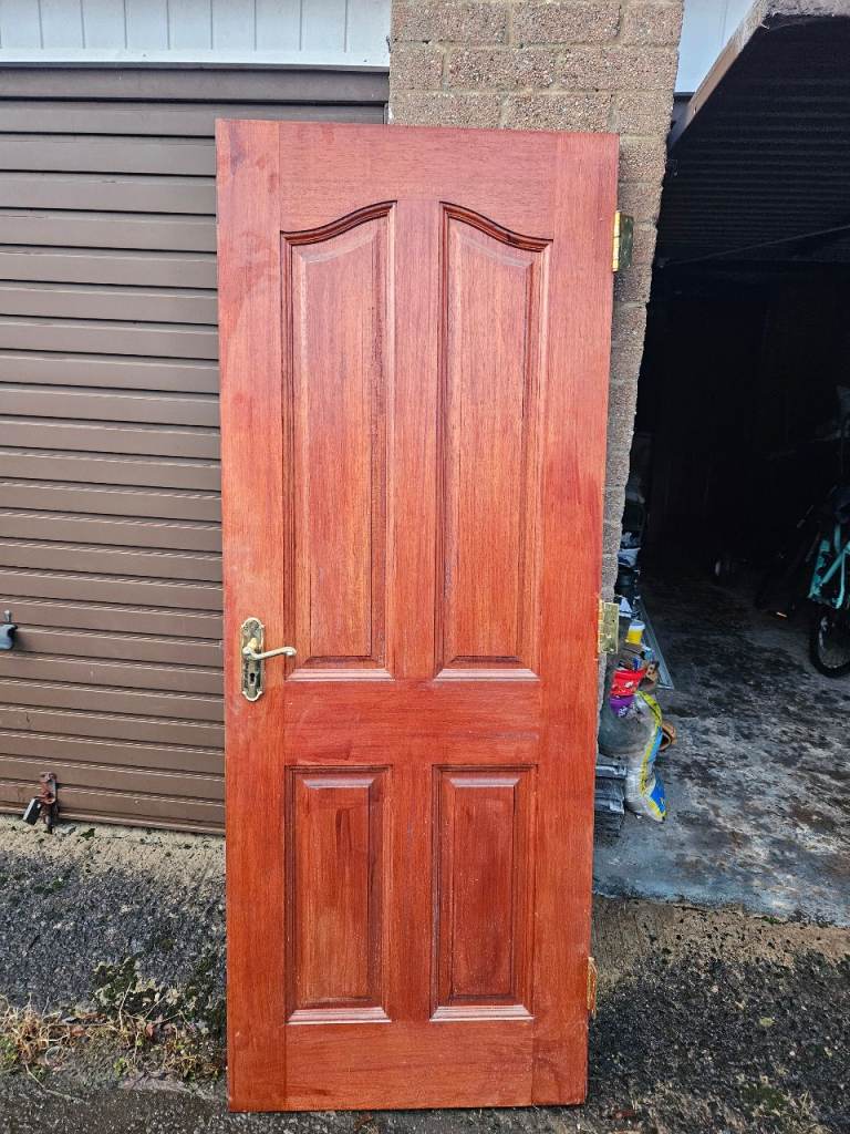 Interior solid wood door