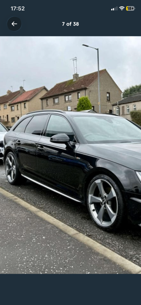 Audi A4 alloys x4 with good tyres 245.35.19