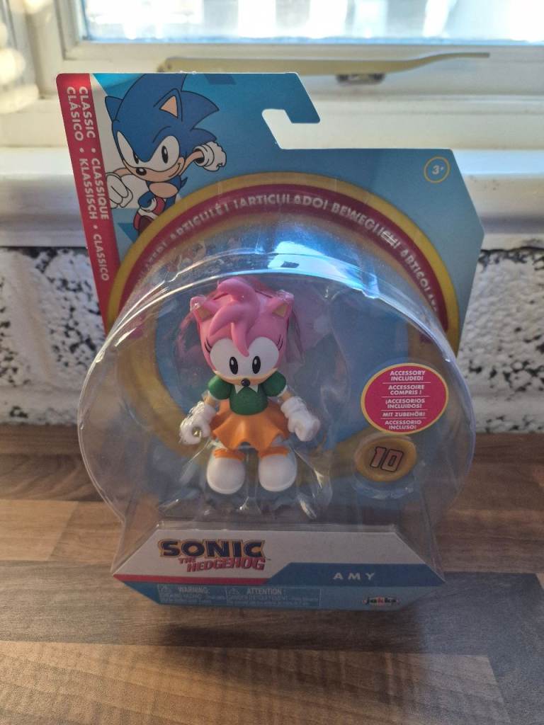 Jakks Pacific Sonic The Hedgehog Amy Brand New 