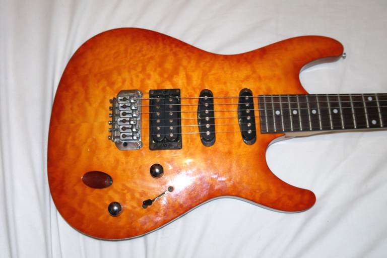 Ibanez Electric Guitar with case - good condition