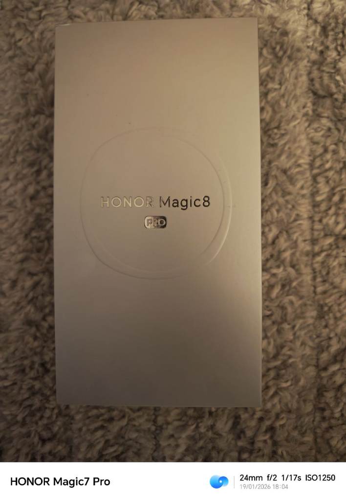Honor Magic 8 Pro 5G UK Version 12GB 512GB -Sunrise Gold Unlocked Dual Sim