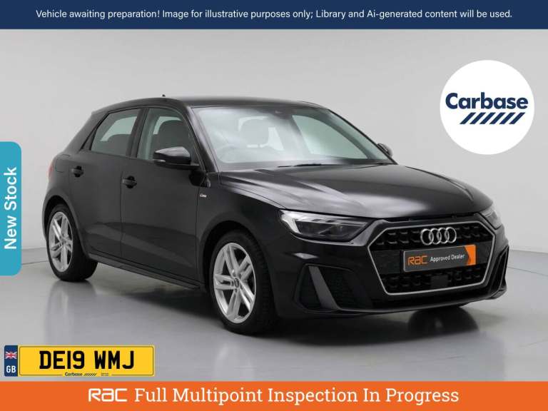 2019 Audi A1 1.0 TFSI 30 S line Sportback 5dr Petrol Manual Euro 6 (s/s) (116 ps) Hatchback PETRO...
