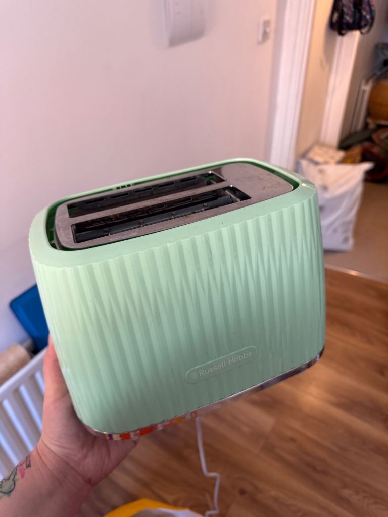 Russell Hobbs toaster - pistachio