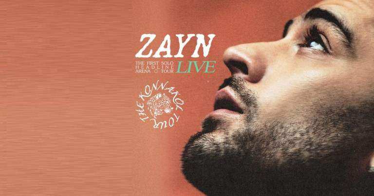 2 x tickets to Zayn - The Konnakol Tour, AO Arena Manchester 24th May