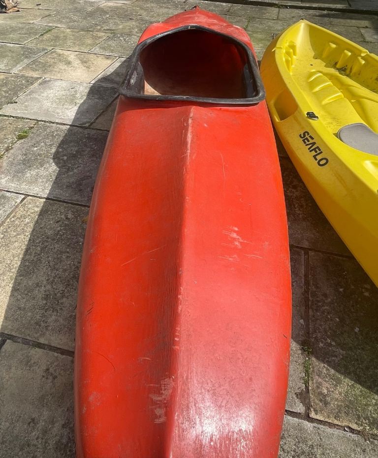 🔴 Red Sit-In Kayak (Adult / Youth Touring Style)