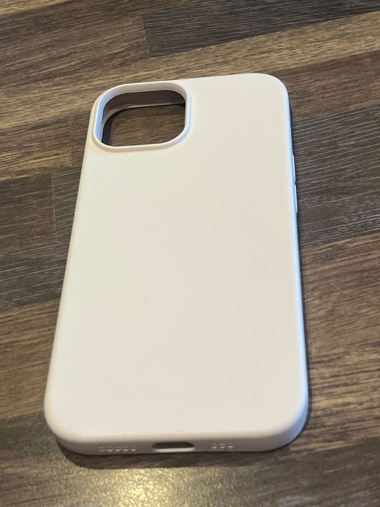 iPhone 13 silicone case. £3