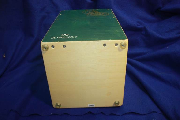 DG De Gregorio Chanela Series Wooden Cajon ~ Green ~ Great Condition ~ £120 ono