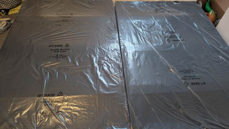 king size bed with mattress