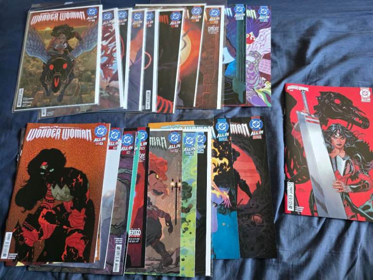 absolute wonder woman 1 - 21 all first print plus a variant
