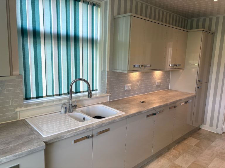 High Gloss Kitchen units and appliances