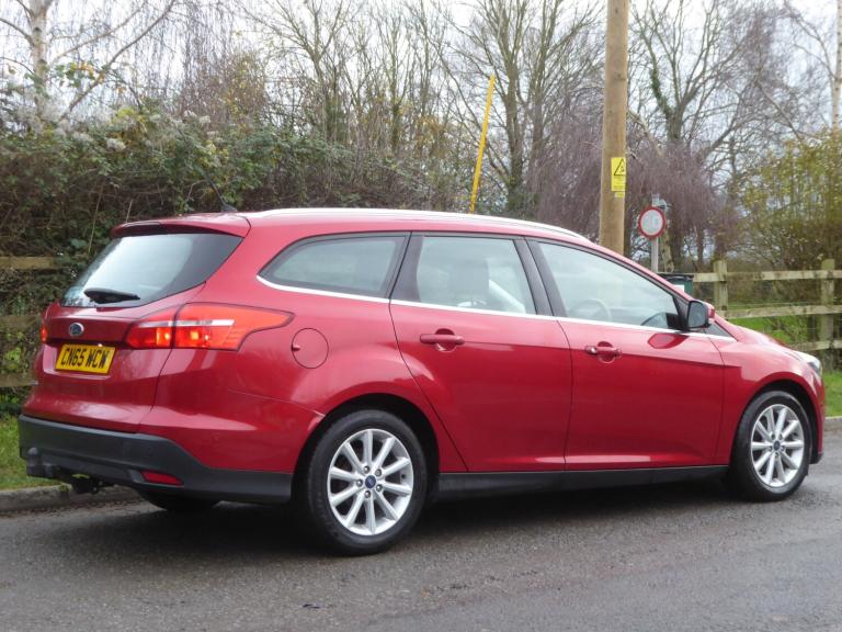 2015 Ford Focus 1.5 TDCi 120 Titanium 5dr EURO 6 ULEZ £20 Road TAX ESTATE Diesel Manual