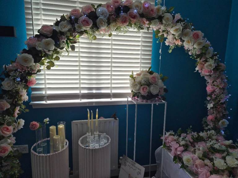 Wedding venue decor
