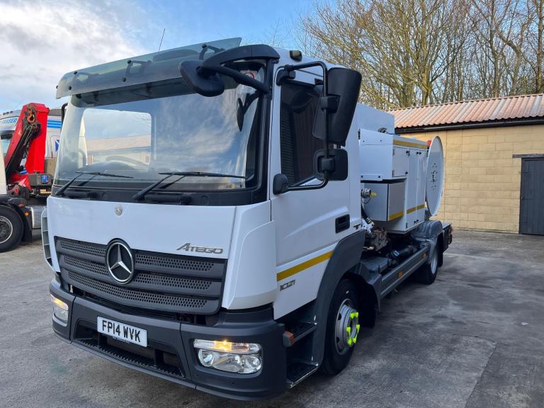 Mercedes-Benz Atego 1021 vacuum tanker 10 ton euro 6 manual 