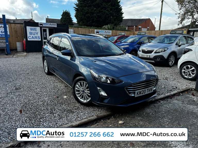 2020 Ford Focus 1.5 EcoBlue 120 Titanium 5dr Estate, FULL HISTORY, SAT NAV, LONG MOT, 2 KEY ESTAT...