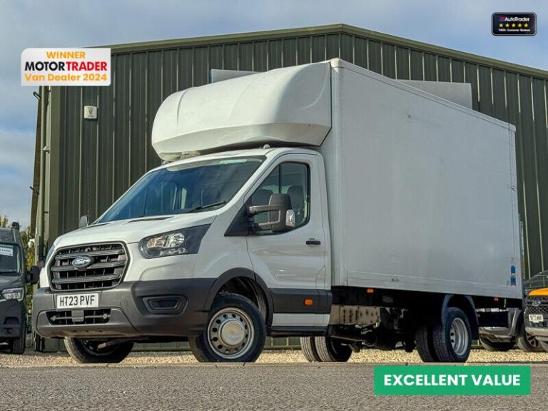 2023 Ford Transit Luton XLWB L4 350 Leader Tail Lift EURO 6 SELECT Luton Diesel Manual