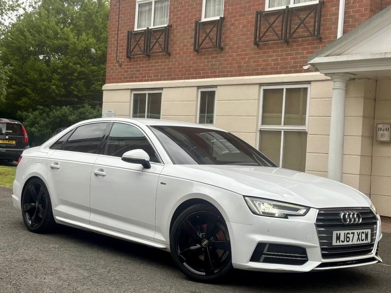 2017 Audi A4 1.4T FSI S Line 4dr [Leather/Alc] SALOON Petrol Manual