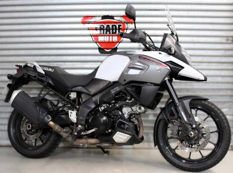 2018 18 SUZUKI DL 1000 AL8 V-STROM ABS TRADE SALE HPI CLEAR NEW MOT 26K WHITE