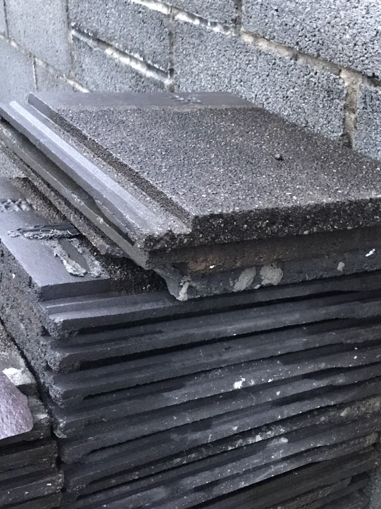 Reclaimed Marley Modern Smooth Grey Concrete Roof Tiles