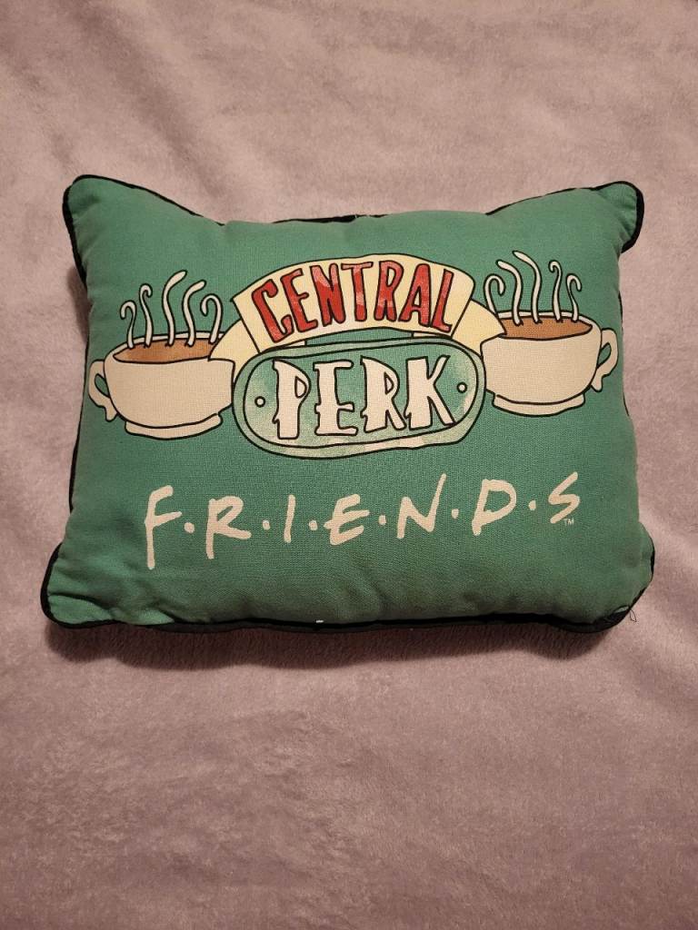 Friends Central Perk Decorative Cushion – Good Condition