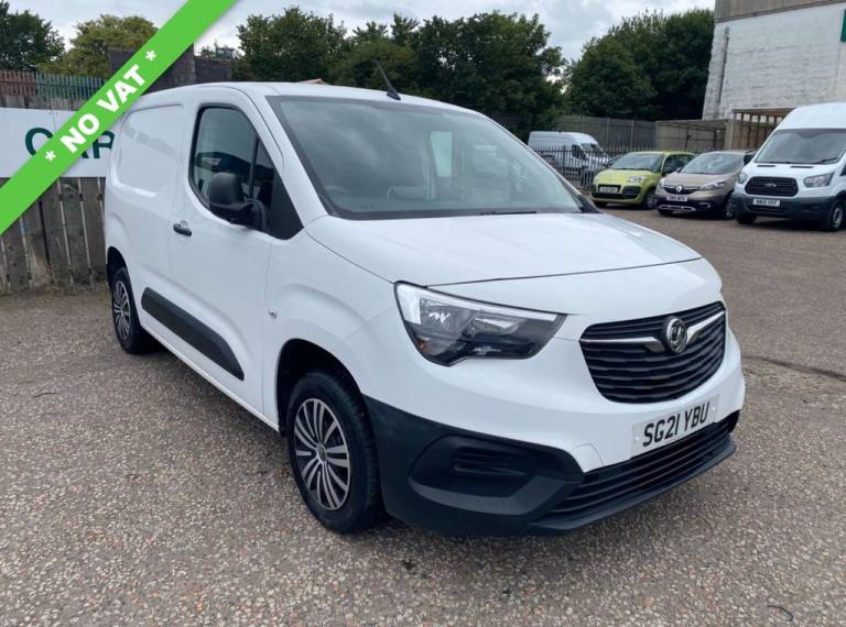2021 Vauxhall Combo 2000 1.5 Turbo D 75ps H1 Edition Van PANEL VAN DIESEL Manual