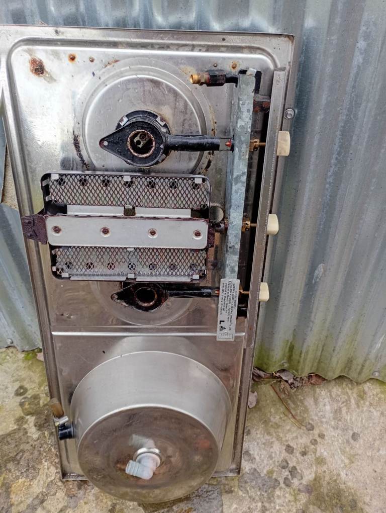 Sink and gas hob/grill for motorhomes 