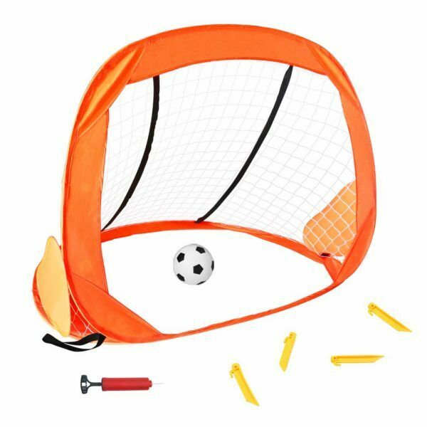 Brand New Kids Childs Football Training Soccer Pop Up Goal Post Net Ou