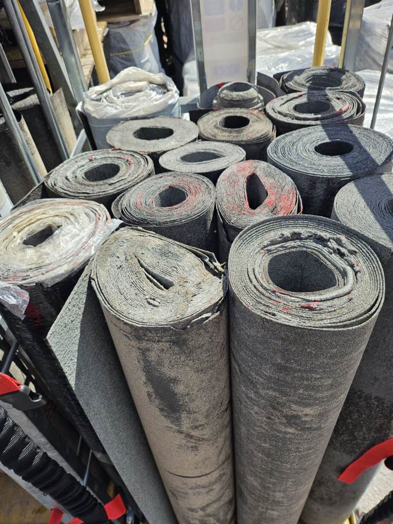 Roofing Felt Rolls - 'Seconds' Condition, Various Sizes, £5 Each