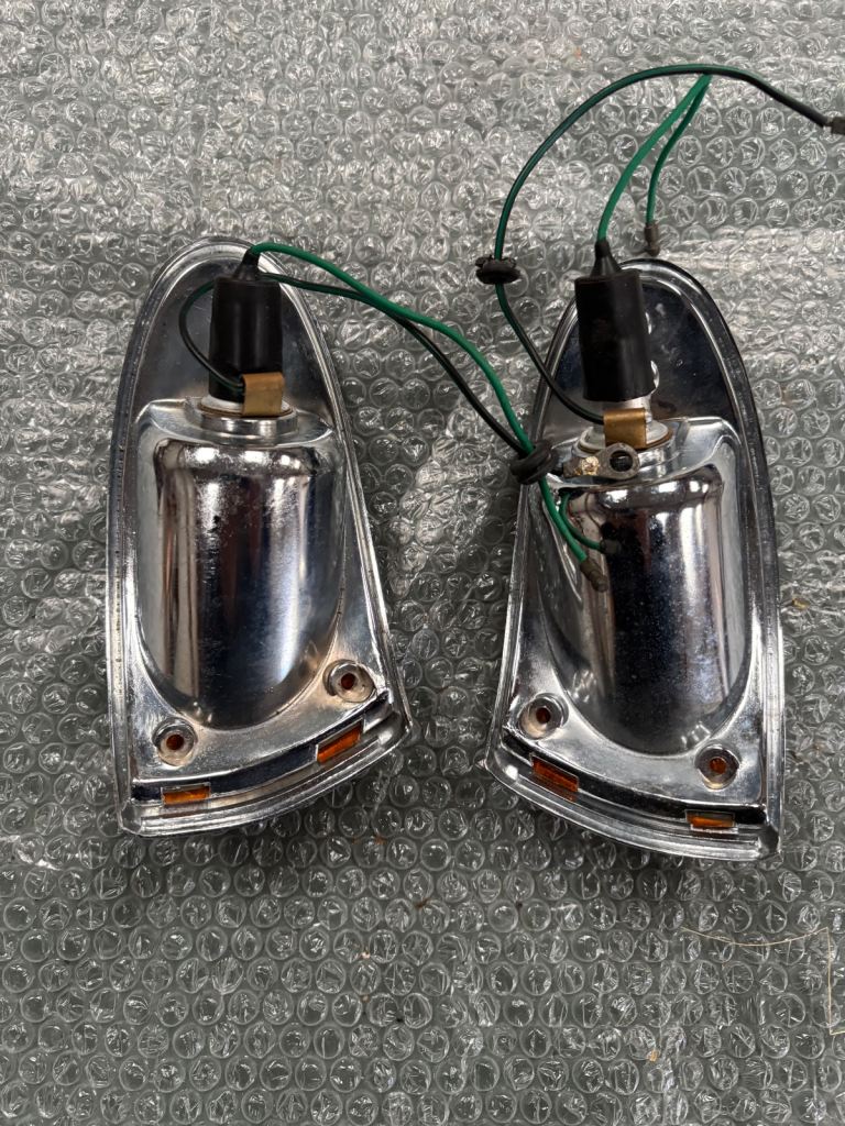 Pair Classic beetle custom tear drop tail lights