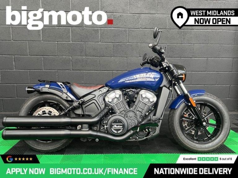 2024 74 INDIAN SCOUT BOBBER  FINANCE SPECIALISTS APPLY NOW