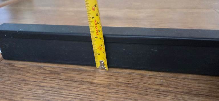 Adjustable Black Metal Fire Fender Frame