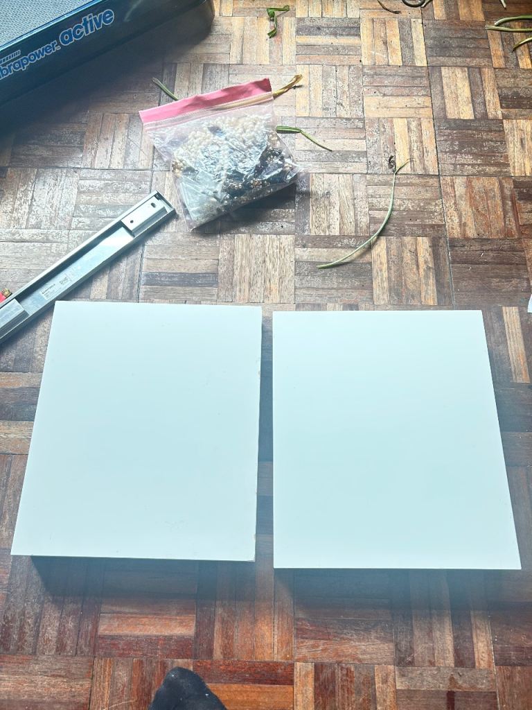 2 IKEA Lack floating shelves 