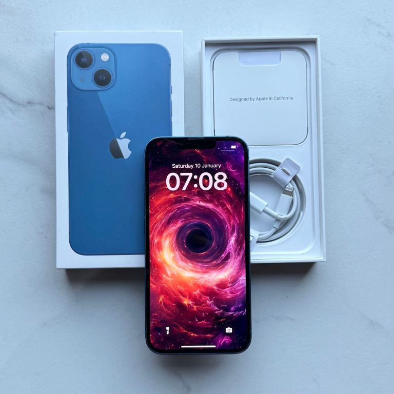 iPhone 13 128GB Unlocked (Good Condition) With Box & Charger