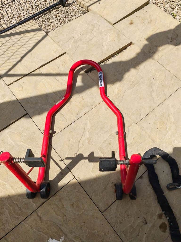 Motor bike stand