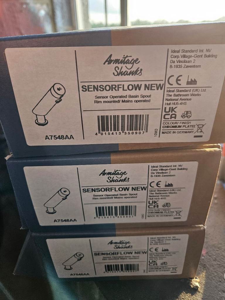 image for Armitage shanks sensorflow taps x3 