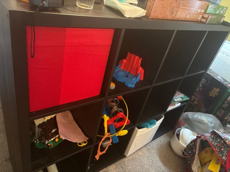 Kallax black 4x3 unit