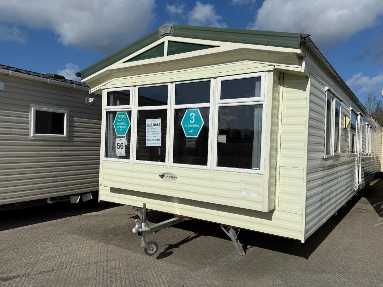 3 Bed Willerby Static Caravan - DG, CH, Offsite - Free Delivery up to 150 miles 