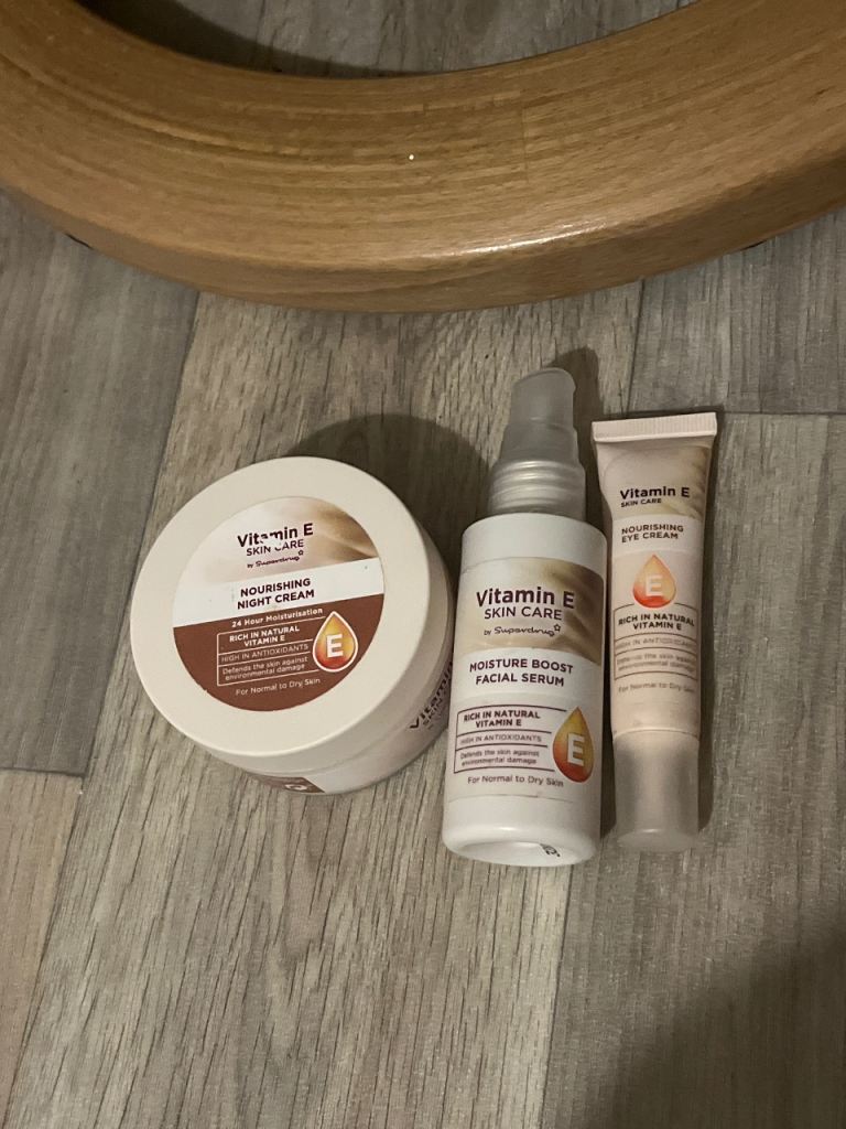 Vitamin E skin care 