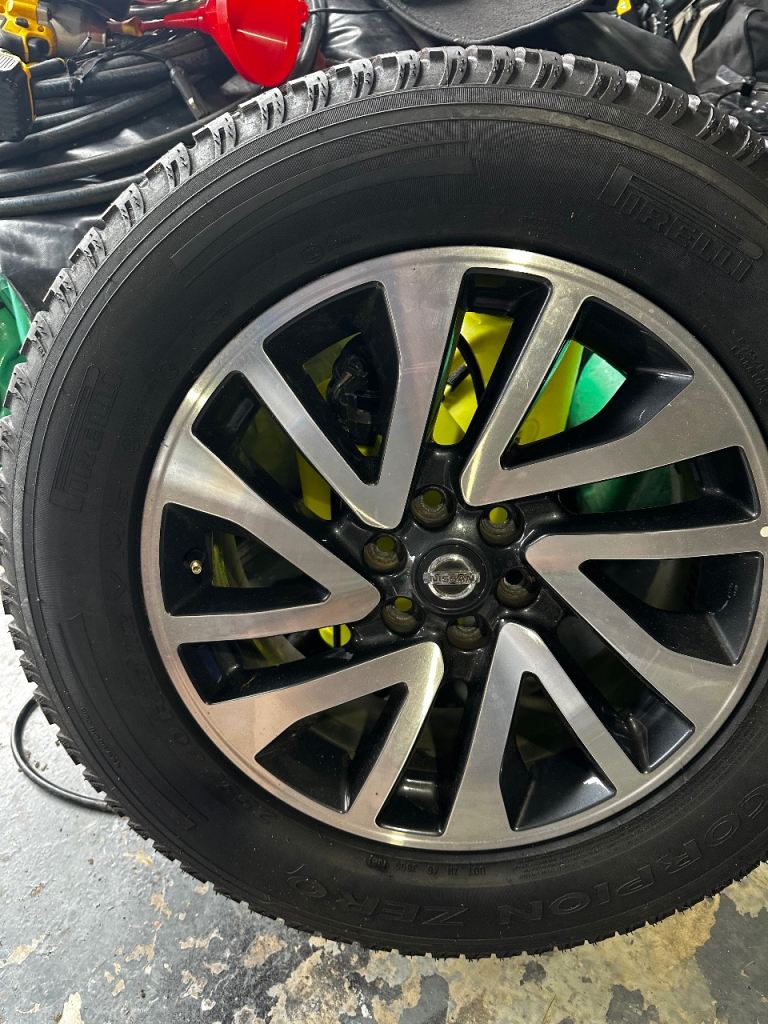 nissan navara 18inch alloys 
