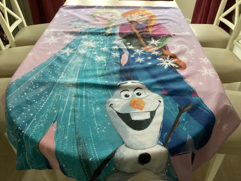 Frozen Cot/ bed duvet cover set.