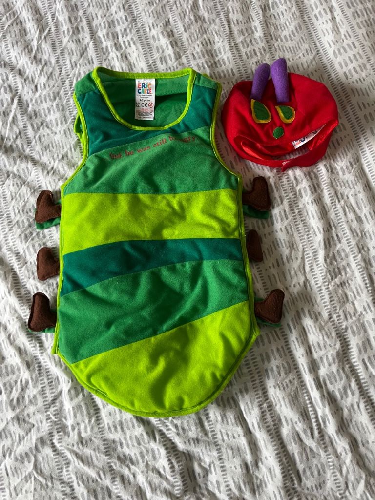 Hungry Caterpillar Costume age 3-5 years  
