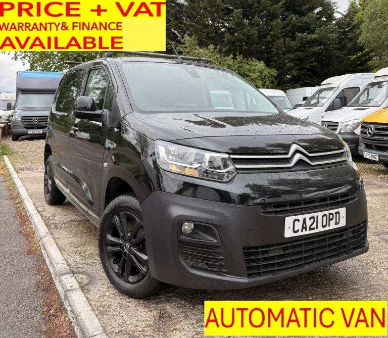 2021 Citroen Berlingo 1.5 BlueHDi 1000 Driver M EAT8 SWB AUTOMATIC PANEL VAN Diesel Automatic